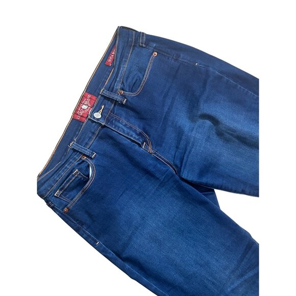 Lucky Brand Sofia Boot Womens Jeans Size 14/32 Blue Denim Mid-Rise Flare 1855 - Picture 5 of 6